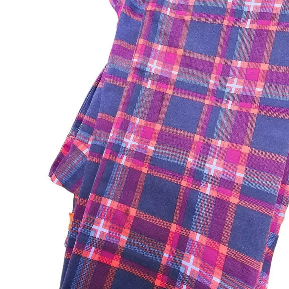 Anthropologie Cartonnier Womens Plaid Charlie Ankle Pants Size 4 - Picture 8 of 8